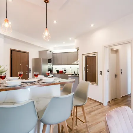Modern 2bd Very Spacious Next To Metro Station Apartment Athens